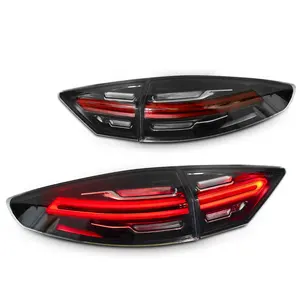 HCmotion Factory Wholesales Animation DRL Mondeo Back Rear Tail Lamp 2013 2014 2015 2016 LED Taillights For Ford Fusion