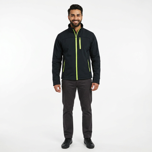 Veste Softshell Homme Casual Personnalisée Veste Softshell Homme Sublimation - Product Image 1