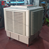 Refroidisseur d'air évaporatif mobile autonome à moteur AC 18000 m/h avec couverture de 120 à 150 m², modèle Symphony pour usage industriel et commercial