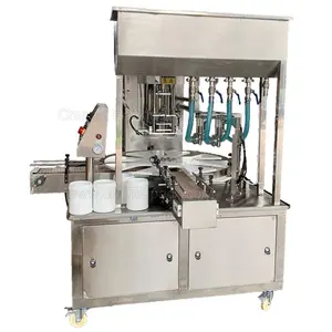 Automatic Cosmetic Cleaning Tissue Baby Disinfecting Wet Wipes Packing Bucket Liquid Filling Sealing Capping Machine