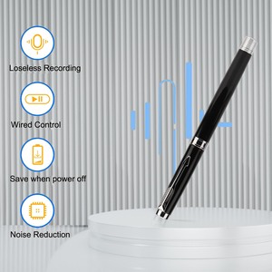 Le plus récent enregistreur de stylo portable mince de 32 Go avec réduction professionnelle du bruit - Product Image 3