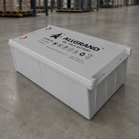 Batterie au plomb scellée de marque Allgrand, accumulateur 12V 200Ah 150Ah, prix de la batterie