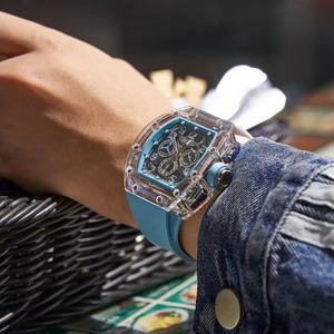 Montres de sport de luxe légères pour hommes Montres mécaniques automatiques ultra-légères Montres pour hommes tendance d'affair - Product Image 3