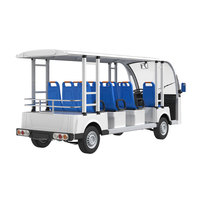 Bus de tourisme électrique urbain personnalisé OEM, design classique, respectueux de l'environnement, économie d'énergie, 8, 11, 14, 17, 23, 27 places