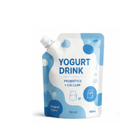 Pochettes souples avec bec verseur de 100 ml, 200 ml, 500 ml, sachets d'emballage alimentaire avec bec verseur, pochettes de recharge douces au toucher pour savon et boissons