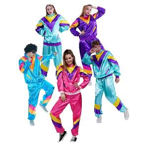 Rock Retro Hip-Hop <span class=keywords><strong>Disco</strong></span> Costume Halloween <span class=keywords><strong>Carnaval</strong></span> Costume de jeu de rôle Stage Training Costume Survêtement Performance Costume - Product Image 1