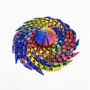 Décoration de bureau pieuvre au design amusant 2026, statue de pieuvre colorée pour fêtes et festivals - Product Image 4