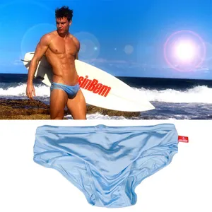 Transparente Slips Trunks Herren Schwimmen Sunga Masculina Shorts Bade bekleidung Swim Beach Board Kurzer Slip Niedrige Taille Sexy Badeanzug Homosexuell
