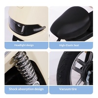 Vélo électrique personnalisé OEM/ODM 48V 350W, scooter électrique intelligent léger à deux roues en acier haute teneur en carbone pour adultes