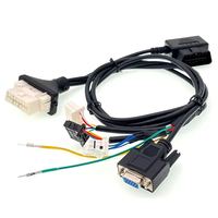Câble 3-en-1 Toy30 4A 8A BA pour programmation de clés intelligentes, câble OBD 16 broches pour Autel OBDSTAR Xhorse Key Tool Plus pour toutes les Toyota Lexus