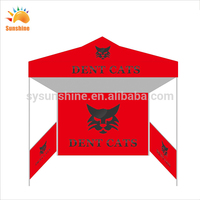 Les tentes pliantes produites par Sunshine Tent Factory sont imperméables, pliables et utilisées pour les fêtes et les événements en plein air.