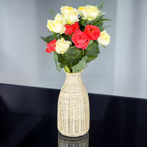 Cesta más vendida - florero de ratán vintage para decoración del hogar - Product Image 4