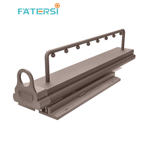 Organisateur de vêtements carré moderne FATERSI 2026 avec fermeture douce, étagère coulissante et crochets métalliques – Rangement de garde-robe en gros - Product Image 1