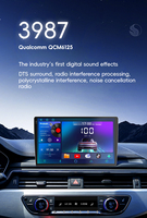 Autoradio Qualcomm 3987 9 pouces 4 Go 64 Go / 6 Go 128 Go / 8 Go 256 Go Android avec caméra 360°