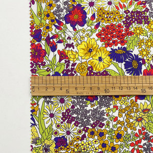 Diseños de flores de <span class=keywords><strong>Caju</strong></span> pequeños personalizados digitales reales de gama alta Tela de algodón impresa digitalmente - Product Image 6