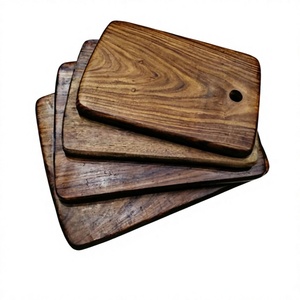 Easy Mountable Natural Wooden Eco-Friendly Chopping Board Kitchen Countertop Good Quality Decorative Meat Cutting Dish Light - Product Image 5