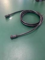 Cable M20 de 3 Pines Macho a Hembra IP68 2x14AWG +1x20AWG 20A 500V para Equipos Industriales de Exterior