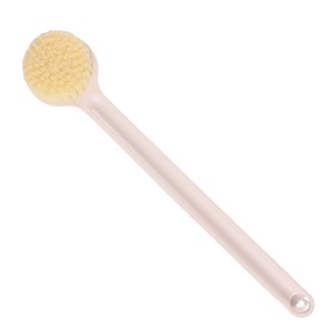 <b>Bath</b> Brush Long Handle Soft Bristle Back <b>Scrubber</b> White PP Material For Bathing Skin Care - Product Image 5
