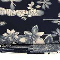 Tissu imprimé en rayonne filée sur mesure, 100 % viscose, pour robe