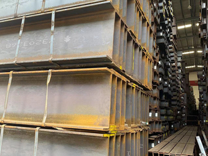 מפעל אספקה ישיר מרותך פלדה h קרן טור אוניברסלי astm en jis סטנדרטי עבור גשר בניין תעשייתי - Product Image 2