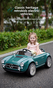 Coche Eléctrico Montable para Niños de <span class=keywords><strong>3</strong></span> Años en Adelante, Tamaño Grande, de Plástico, a Batería, Juguete Convertible Abierto - Product Image 6