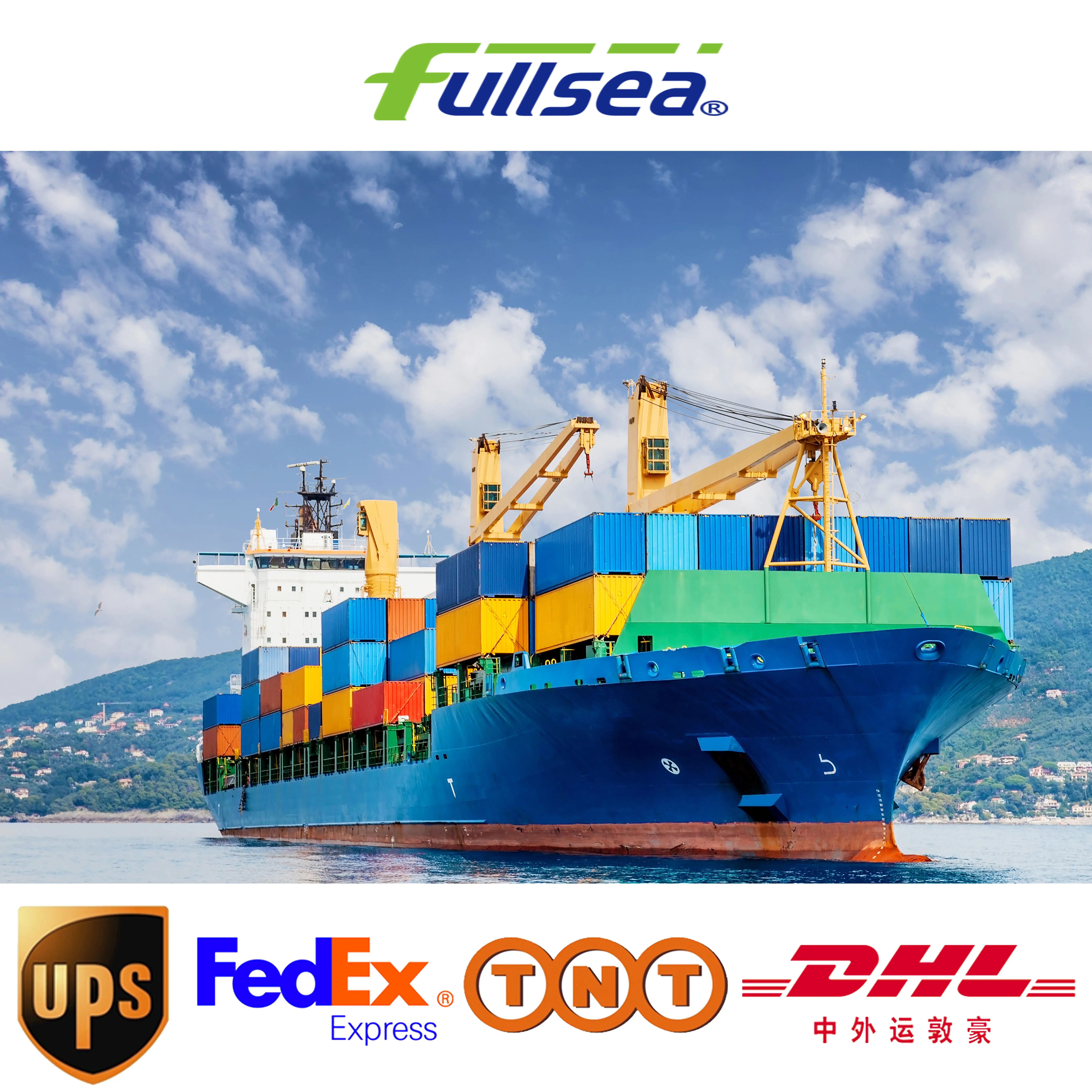 Export fee Best Logistics Agency Ocean Forwarding Sea Freight from Japan Korea to China Delivery via sea and air