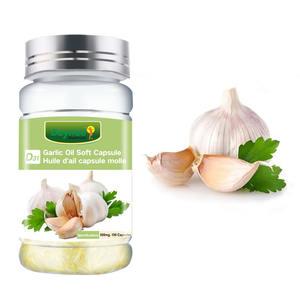 100% capsules molles d'extrait d'huile de hanche d'ail sans OGM 0.5g par capsule 100 capsules par bouteille pour adultes pas pour les femmes enceintes - Product Image 1