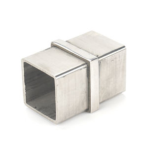Connecteurs de tube à tube carrés BNS Menuisiers de tuyaux carrés en acier inoxydable pour balustrades de mains courantes - Product Image 6