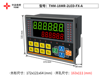 AC220V PLC LED tout-en-un FX-30MR 2LED, compteur haute vitesse intégré à 2 canaux, sortie d'impulsions à 2 canaux 100KHz pour servomoteur pas à pas