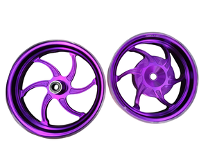 Rines de Aleación CNC de 12 Pulgadas de Ajuste Directo para Honda Giorno - Diseño Personalizado para el Sudeste Asiático - Product Image 4