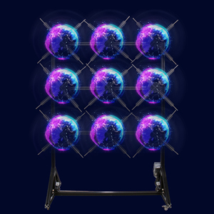 Ventilador de holograma 3D publicitario de alta definición, señal de publicidad comercial moderna, proyector LED de cartelera, 2, 2 - Product Image 4