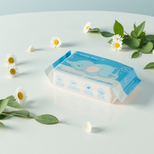 High Quality Private Label <b>Biodegradable</b> Flushable <b>Wipes</b> Organic Natural Cleaning Toilet Flushable Wet <b>Wipes</b> - Product Image 4