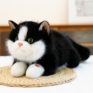 Muñeco de Gato de Peluche de Simulación con Relleno de Algodón PP Súper Suave, Puede Ladrar, Lindo Gatito de Peluche de 31-50cm, Regalo para Niñas, ODM - Product Image 6