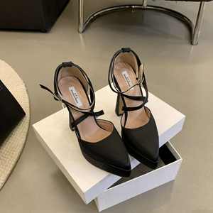 Nuevos Zapatos de Mujer 2025: Sandalias de Plataforma con Tacón de Cuña, Zapatos de Punta Fina, Zapatos de Tacón de Moda, Zapatos Casuales de Verano para Mujer - Product Image 3