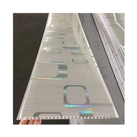 Profils de plafond tendu perforés modernes OUPAISHI en PVC, imperméables, ignifuges et isolants thermiquement