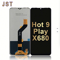 Écran tactile LCD de téléphone portable en gros pour Infinix HOT12 X6817 pour Infinix Hot12