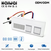 Interrupteur tactile capacitif personnalisé OEM ODM avec logo, 12V 60W, intensité variable CCT, anti-buée pour miroir de maquillage LED