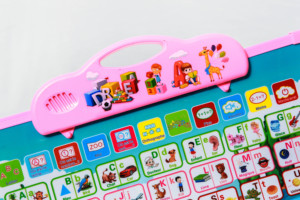 Tableau d'apprentissage de l'alphabet bilingue <span class=keywords><strong>français</strong></span>-anglais, jouet éducatif interactif pour enfants, piano parent-enfant - Product Image 3