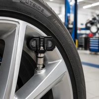Capteur TPMS Bluetooth LAUNCH TSENSOR-B pour Tesla Model 3 Y S X 2.4GHz BLE, capteur de pression des pneus sans reprogrammation