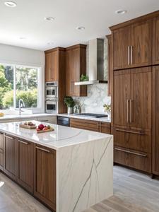 Vermonhouzz toàn bộ nhà đặt toàn bộ nội thất hiện đại mở toàn bộ nhà bếp đơn giản nhà bếp hiện đại đảo đặt - Product Image 3