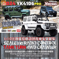YK4106 Véhicule télécommandé électrique RC tout-terrain 4x4 1:10 pour la randonnée, vente en gros d'usine