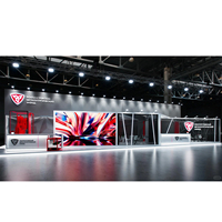 Conception de stand en bois sur mesure avec comptoir d'accueil, spécial pour les salons professionnels locaux aux États-Unis et en Europe, service de personnalisation professionnel
