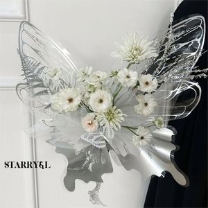 Papier d'emballage pour fleurs en cristal transparent 50*56cm, imperméable, en plastique OPP, pour la Saint-Valentin, vente chaude - Product Image 3