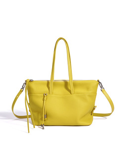 Sac fourre-tout en cuir véritable pour femme, personnalisé OEM/ODM, design coréen haut de gamme 2026, grande capacité, sac à bandoulière et sac à main - Product Image 2
