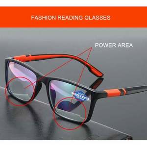 Gafas de Lectura Bifocales con Filtro de Luz Azul, Ultraligeras, Cuadradas, para Presbicia, para Hombre y Mujer, Venta al Por Mayor - Product Image 3