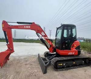 Mini-excavatrice multifonctionnelle U55 de 5,57 tonnes, fabricant chinois, moteur Kubota U55, à vendre - Product Image 6