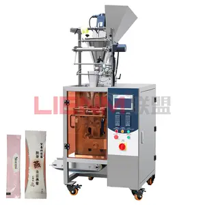 LIENM factory sachet bag filling sealing packing machine auger screw powder filler machine