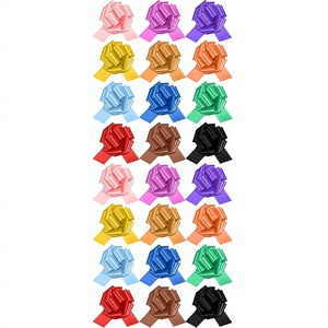40PCS 6 Inch <b>Large</b> Pull Bows 20 Colors Bow <b>Gift</b> Wrapping Reusable Christmas Birthday Ribbon Bow Wrapping <b>Boxes</b> Decorative - Product Image 3