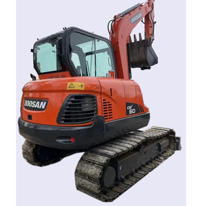 Miniexcavadora Doosan DX60 usada de alta calidad en stock, bien mantenida después de una inspección completa, pocas horas de trabajo, motor original - Product Image 1