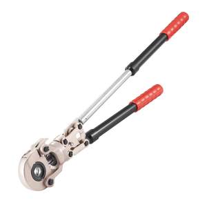 Pince à sertir professionnelle Db Wholesale Pro Press pour raccords de tubes en cuivre de 1/2, 3/4 et 1 pouce, à mâchoires à changement rapide et rotatives - Product Image 1